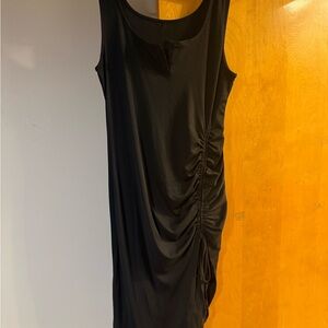 Casual Black Tanktop Dress